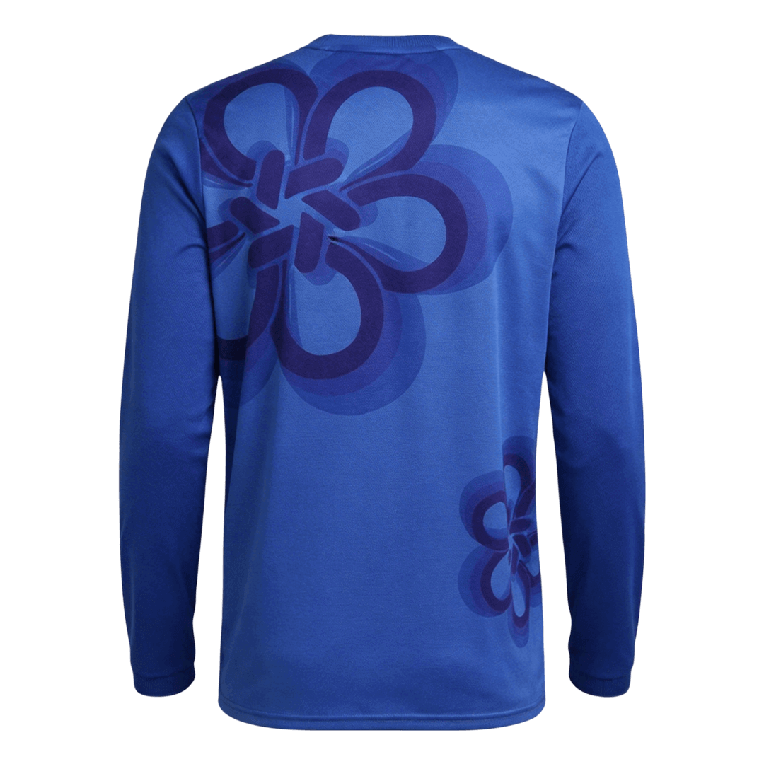 Heren Real Madrid Lange Mouwen Voetbalshirt 2025/26 - detail