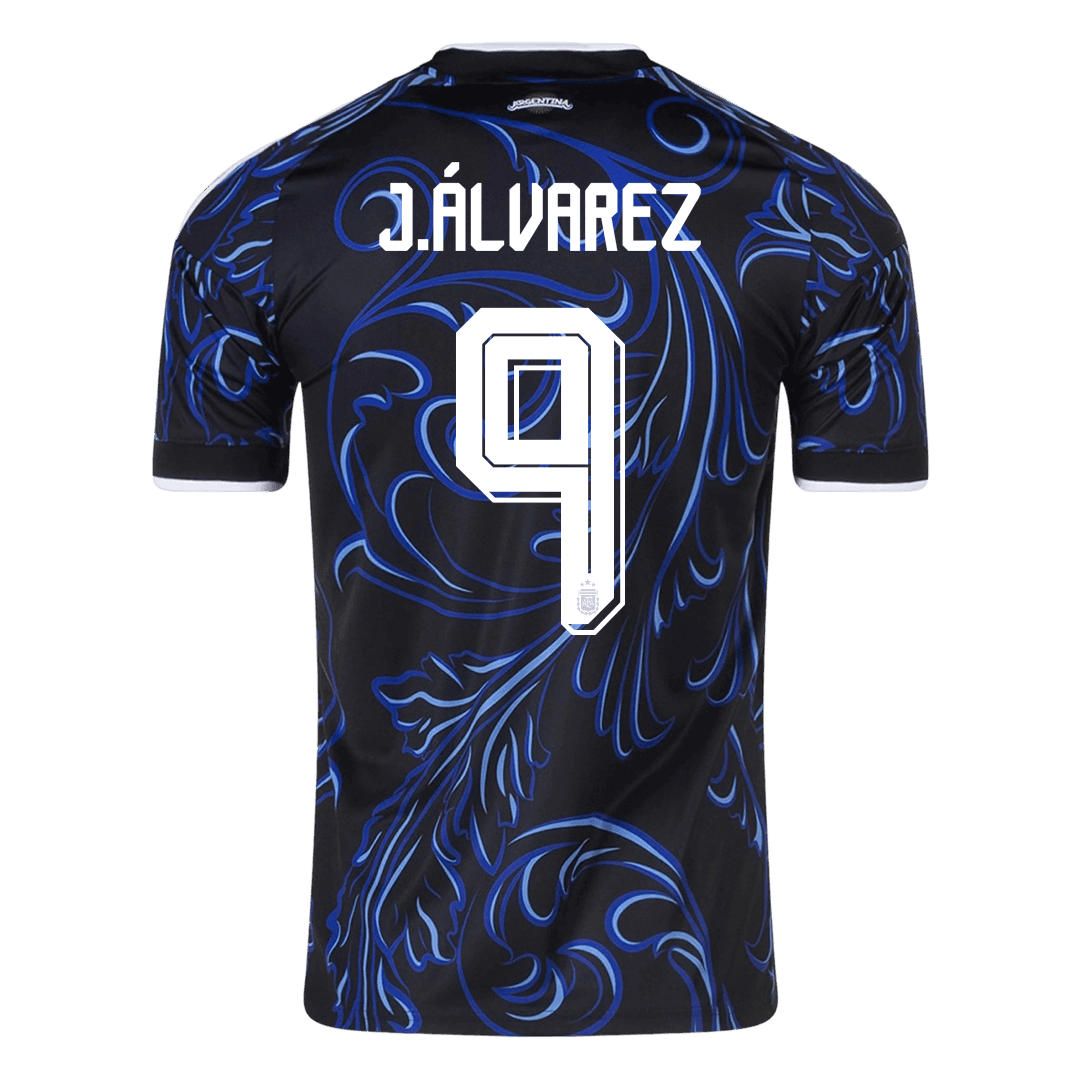 J. ÁLVAREZ #9 Heren Argentinië uitshirt WK Voetbal 2026