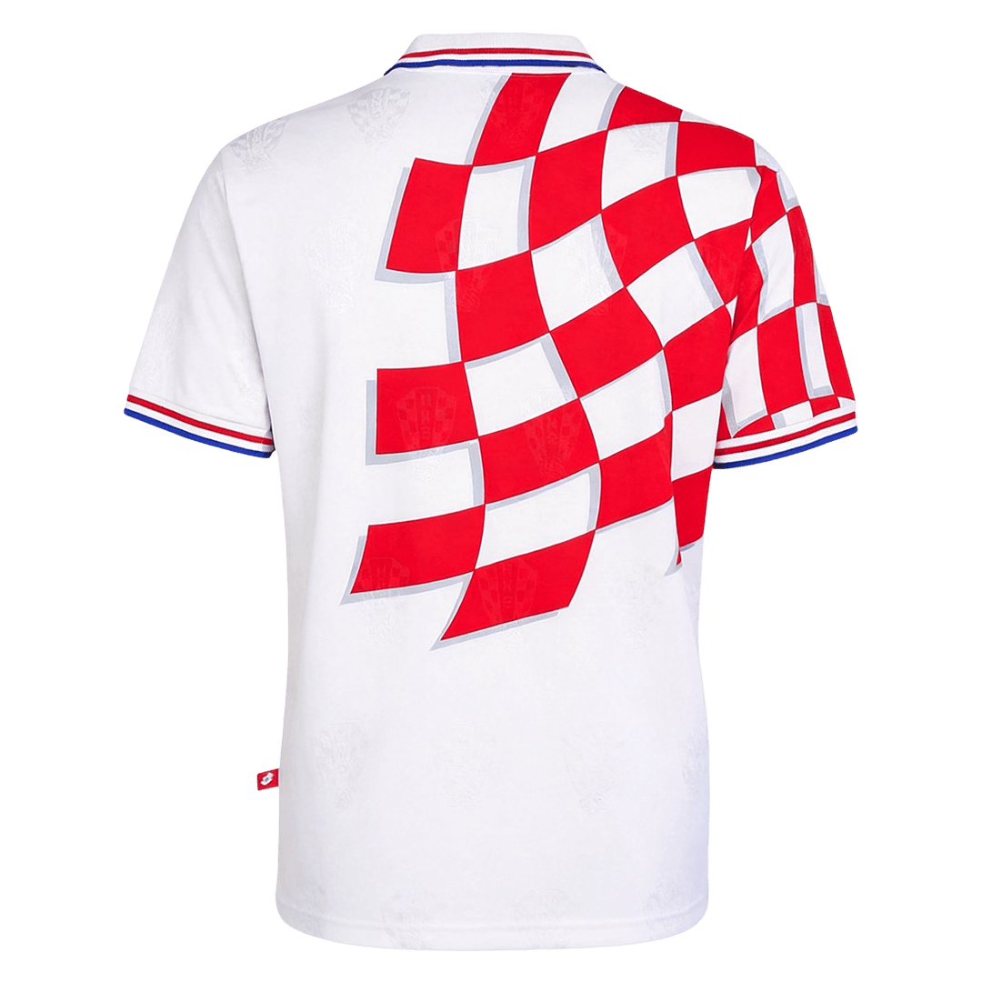 Maillot de Foot Rétro Croatie Domicile 1998 - Coupe du Monde