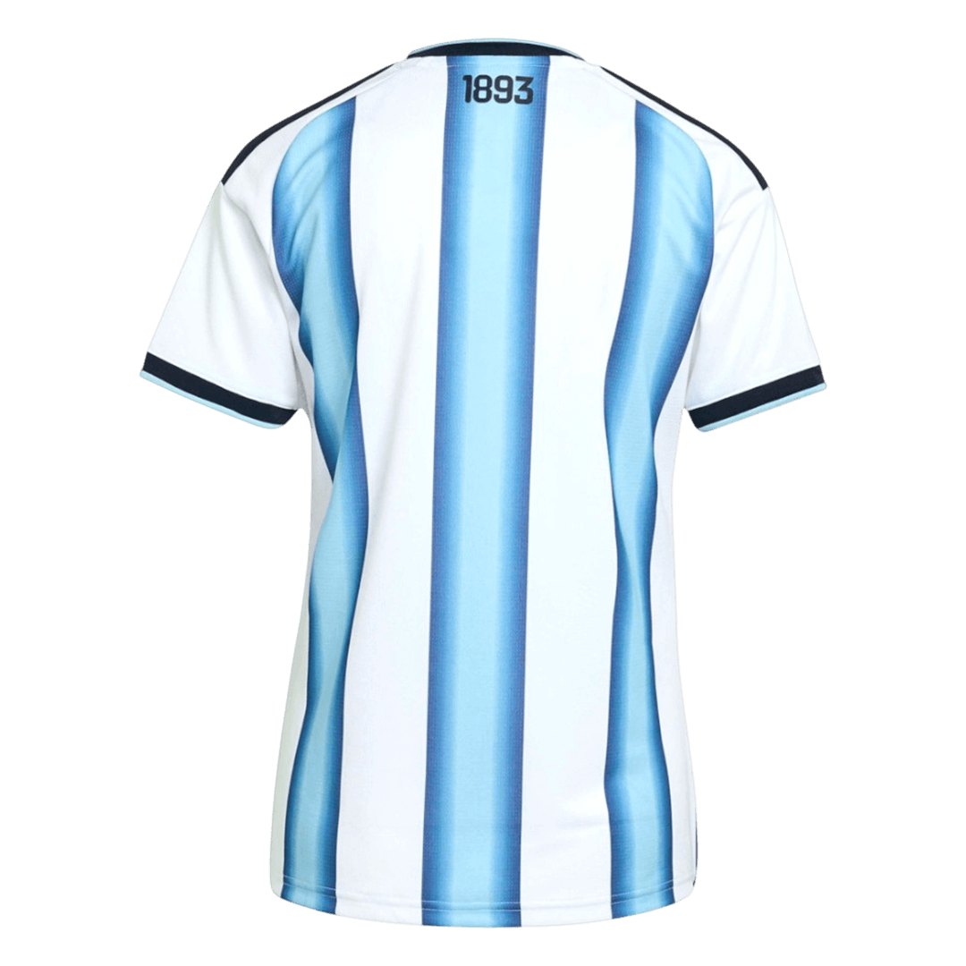 Dames Argentinië Thuis Voetbalshirt WK Voetbal 2026 - detail