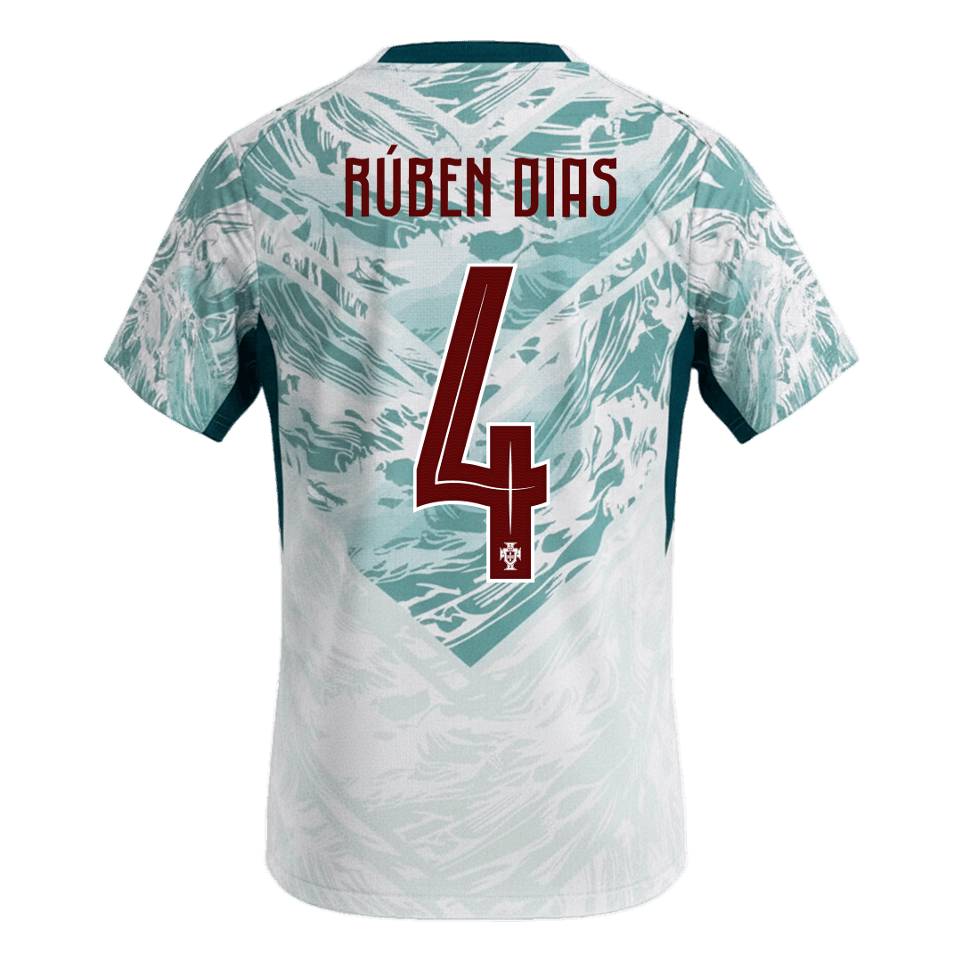 RÚBEN DIAS #4 Heren Portugal uitshirt WK Voetbal 2026