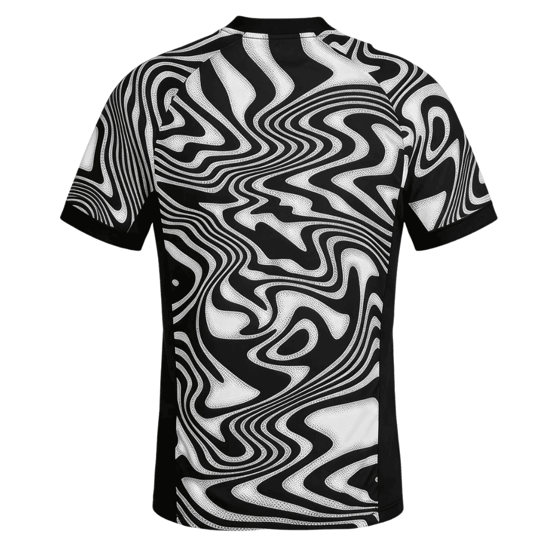 Heren Brazilië Voetbalshirt WK Voetbal 2026 - achterkant