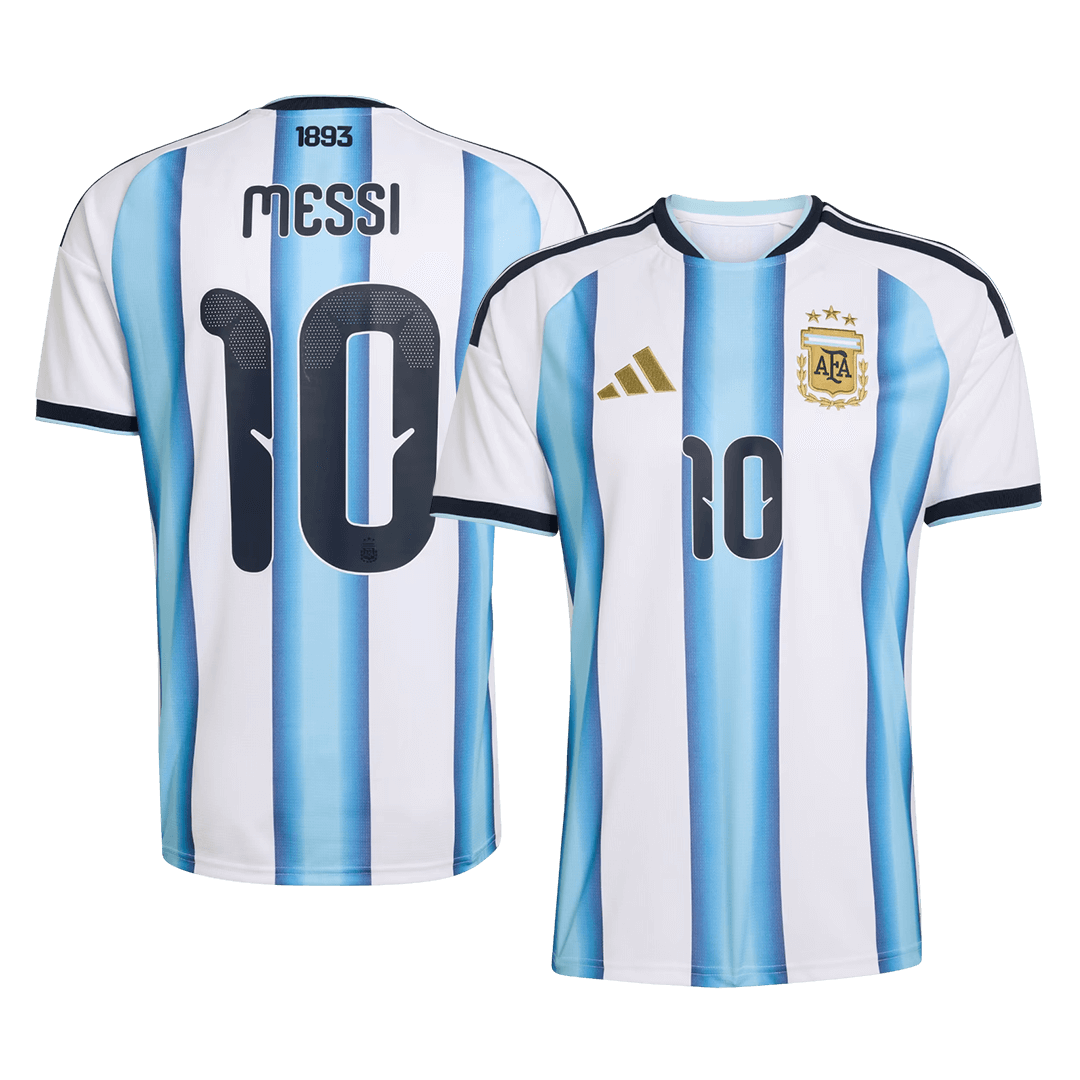 MESSI #10 Heren Argentinië Thuis Voetbalshirt 2026 - detail