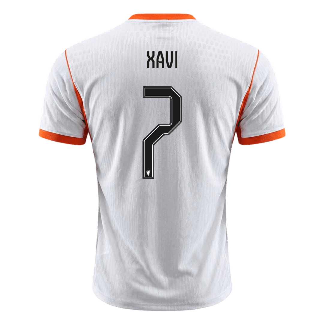 XAVI #7 Nederland Spelersversie uitshirt WK Voetbal 2026 - slim fit