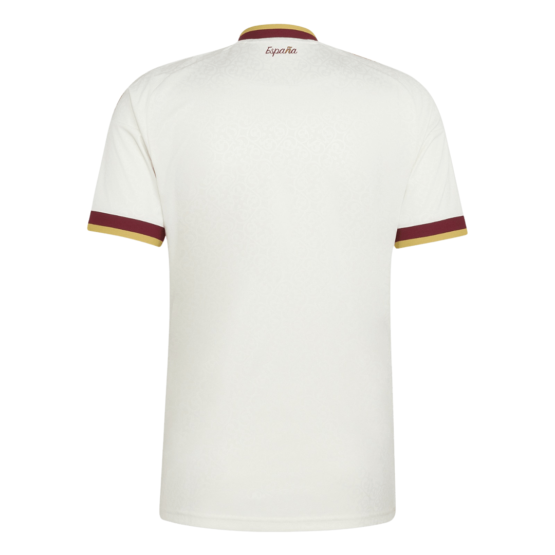 Heren Spanje Uit Voetbalshirt WK Voetbal 2026 - detail