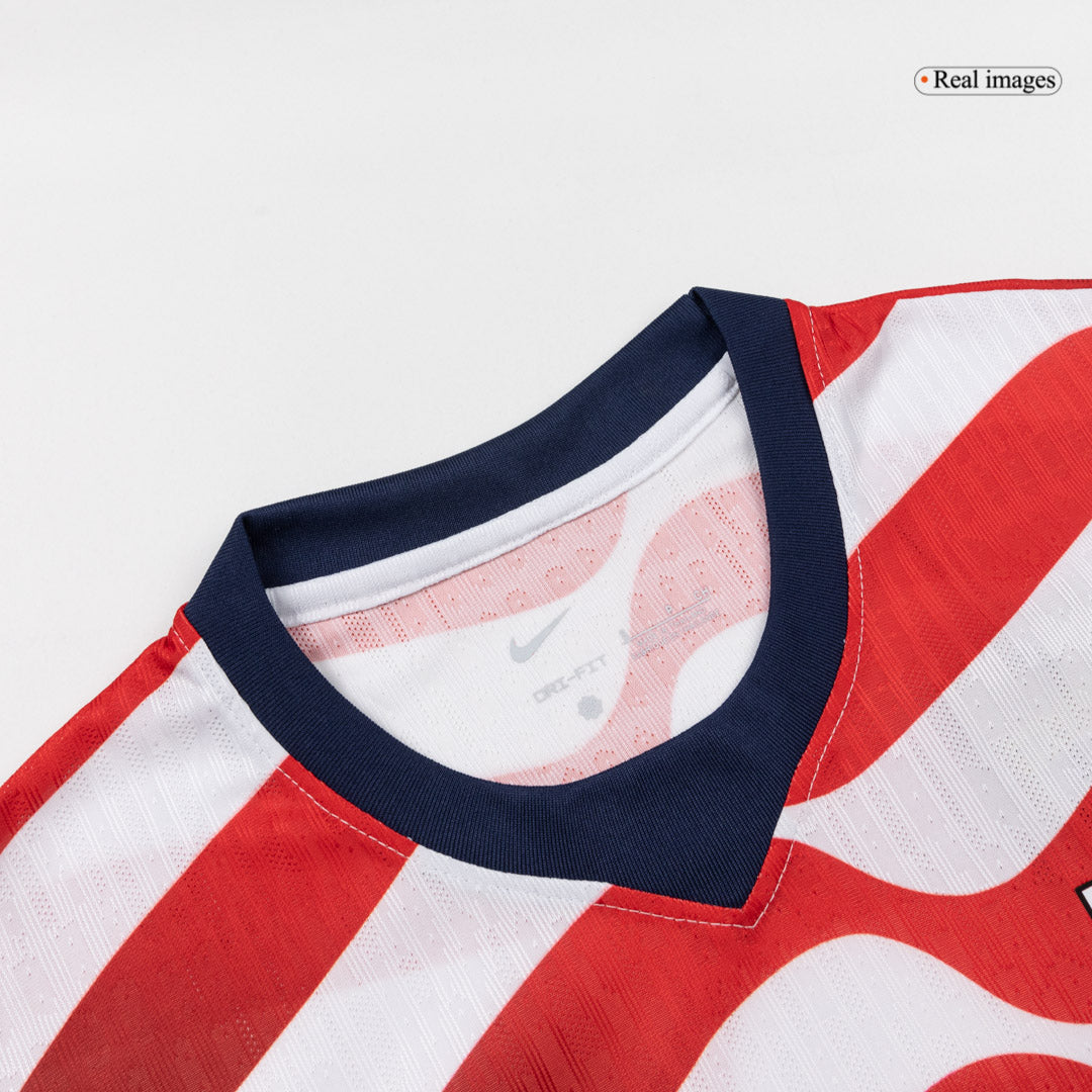 Verenigde Staten Thuis Spelersversie Voetbalshirt WK Voetbal 2026 - Slim Fit - close-up