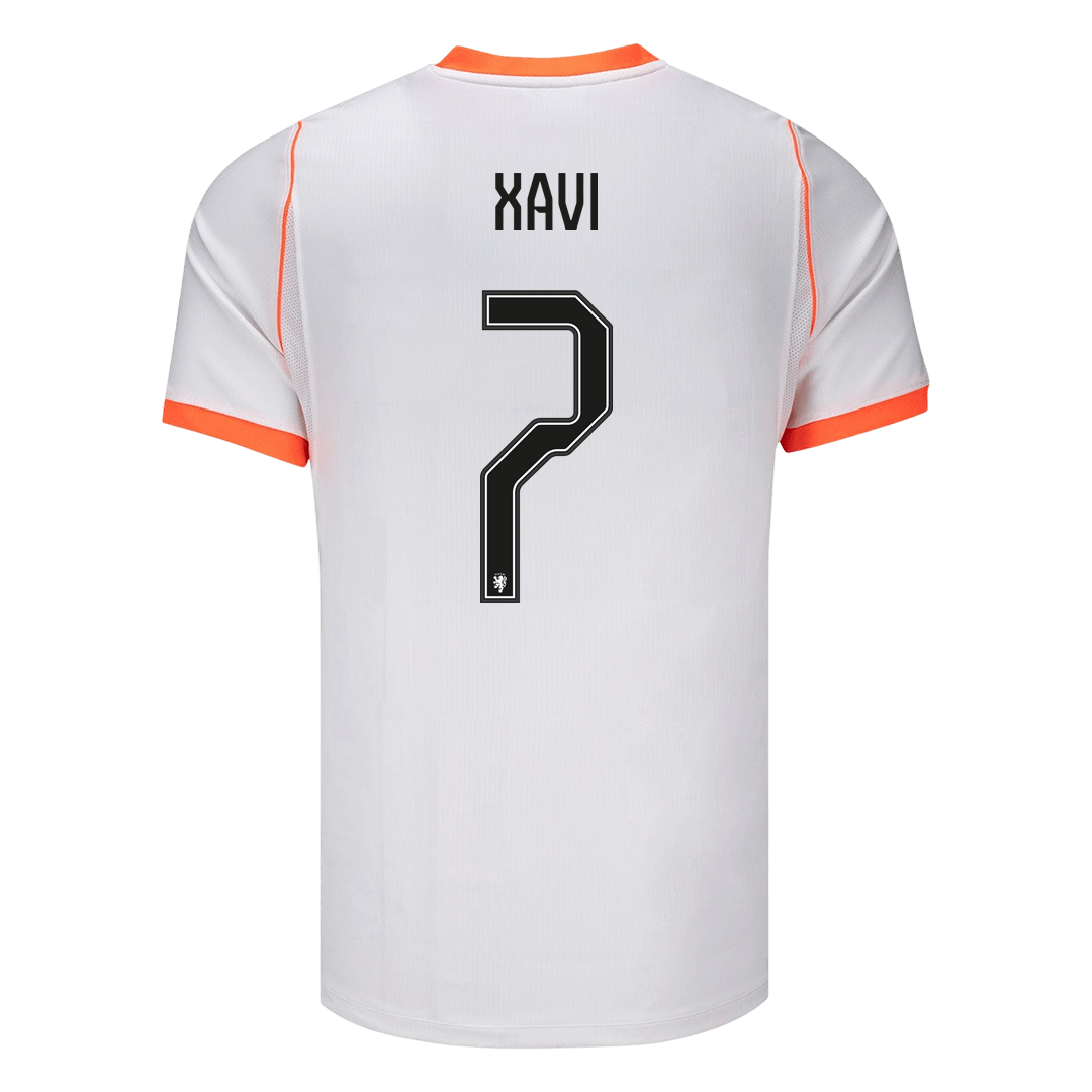 XAVI #7 Heren Nederland uitshirt WK Voetbal 2026