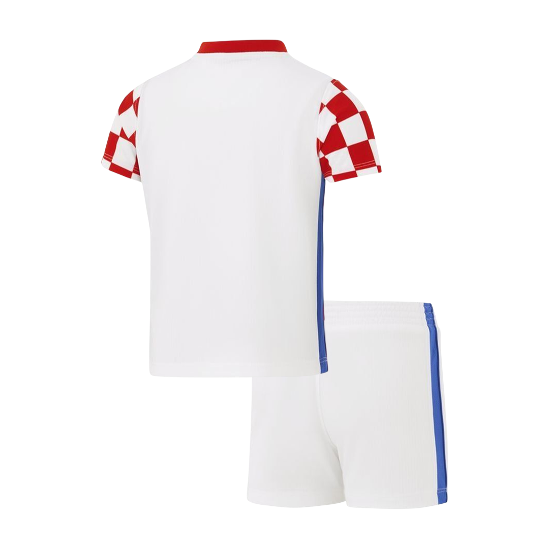 Kinder Kroatië Thuis Tenue WK Voetbal 2026 - achterkant