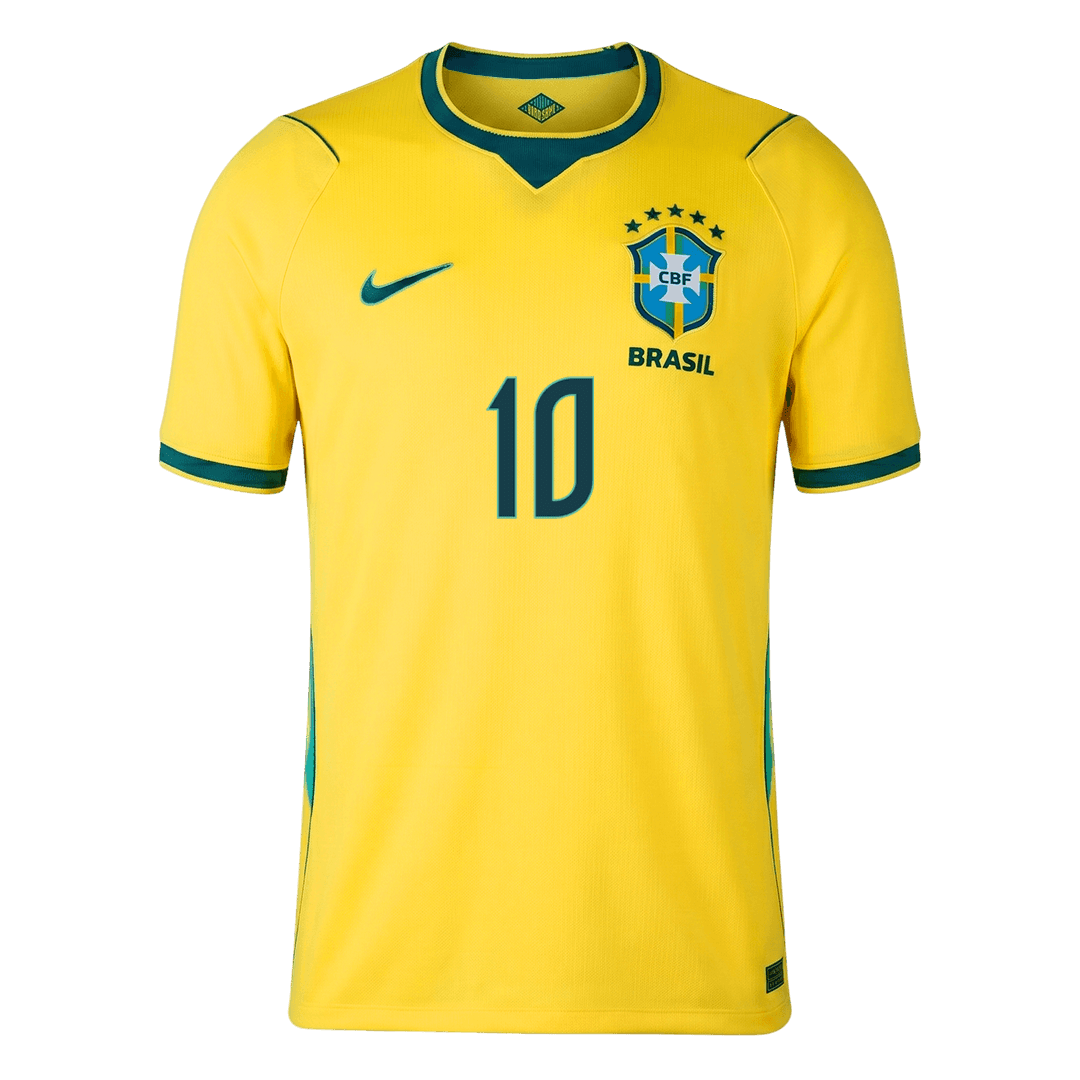 NEYMAR JR. #10 Heren Brazilië thuisshirt WK Voetbal 2026