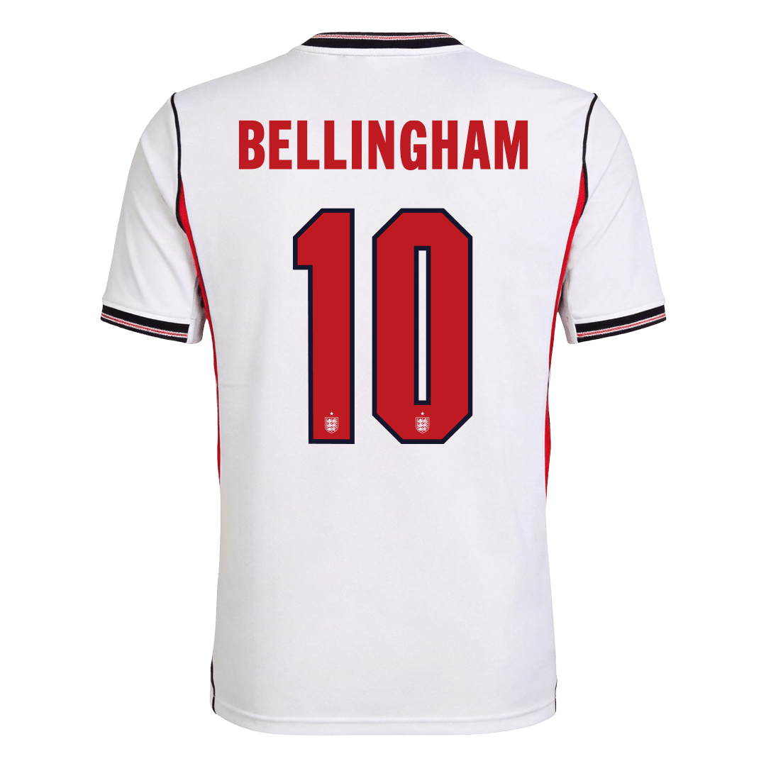 BELLINGHAM #10 Heren Engeland Thuis Voetbalshirt WK Voetbal 2026 - detail