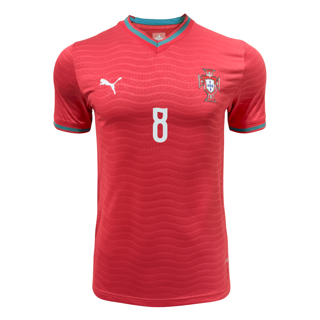 B.FERNANDES #8 Portugal Thuis Spelersversie Voetbalshirt 2026 - Slim Fit - foto 9