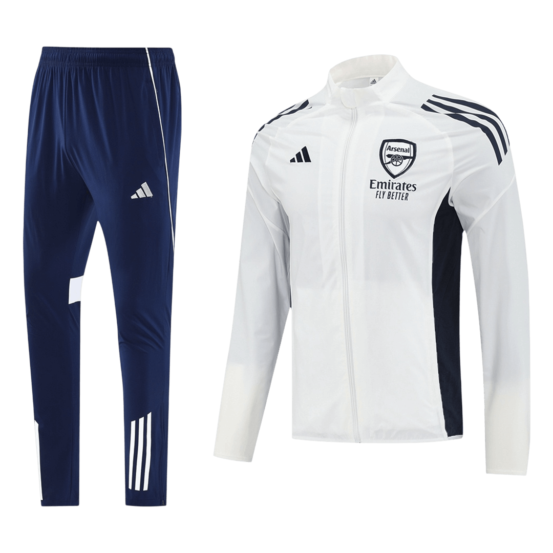 Arsenal Trainingsjack Set(top+broek) 2025/26 White - detail