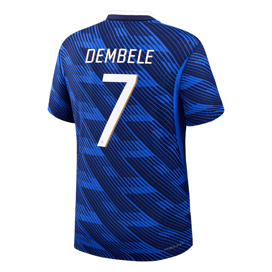 DEMBELE #7 Frankrijk Thuis Spelersversie Voetbalshirt WK Voetbal 2026 - Slim Fit - foto 9