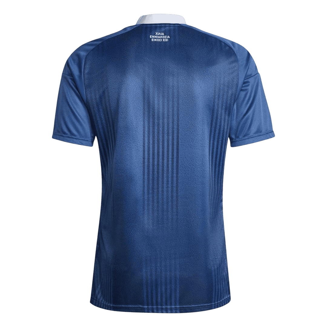 Heren Griekenland Uit Voetbalshirt WK Voetbal 2026 - detail