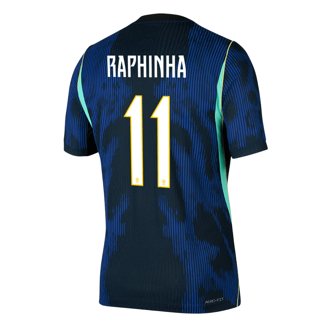 RAPHINHA #11 Brazilië Spelersversie uitshirt WK Voetbal 2026 - slim fit