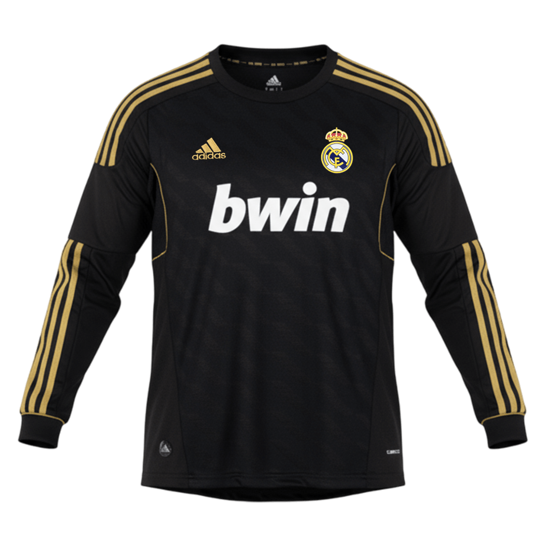 Retro Real Madrid Uit Lange Mouwen Voetbalshirt 2011/12 2025/26