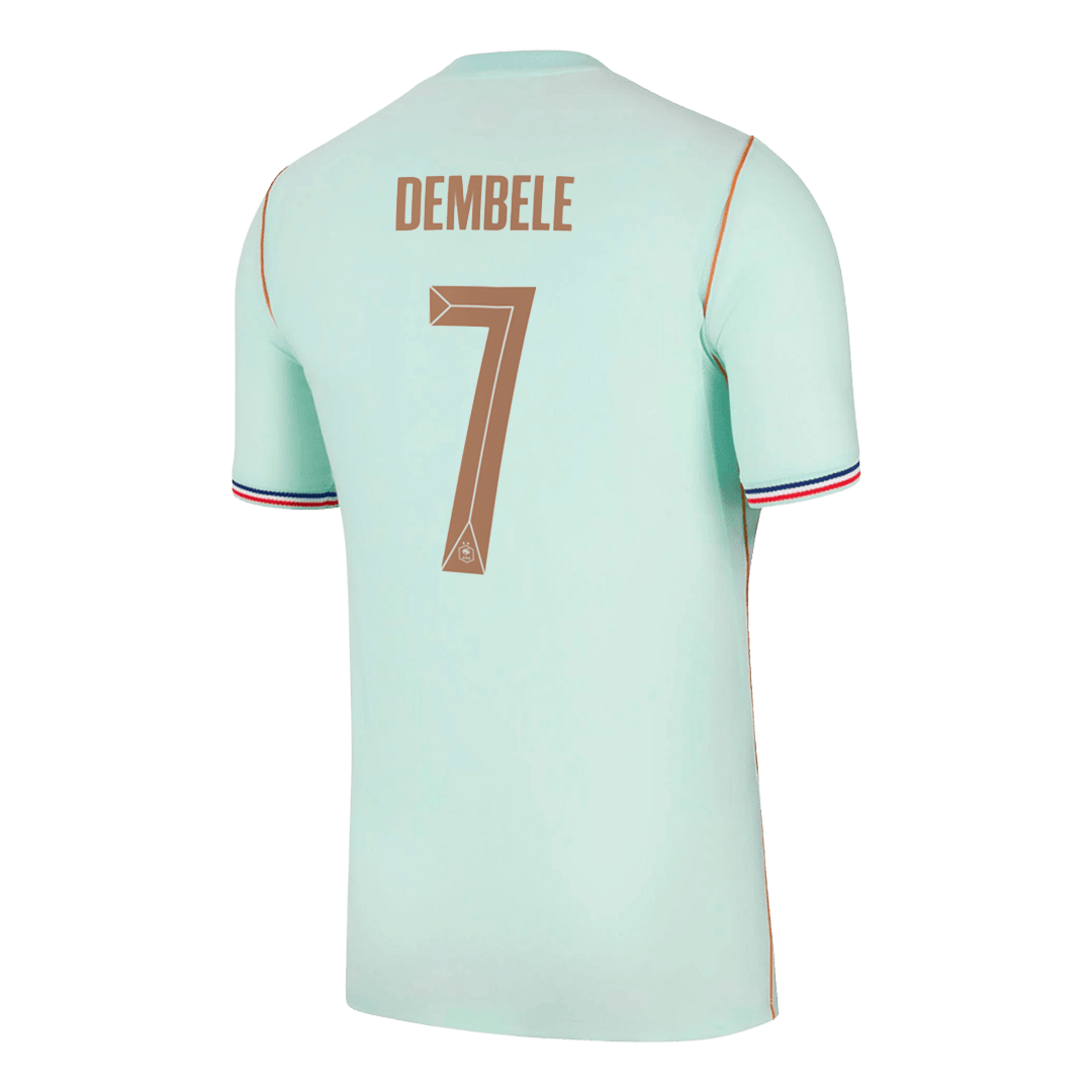 DEMBELE #7 Heren Frankrijk Uit Voetbalshirt WK Voetbal 2026 - extra
