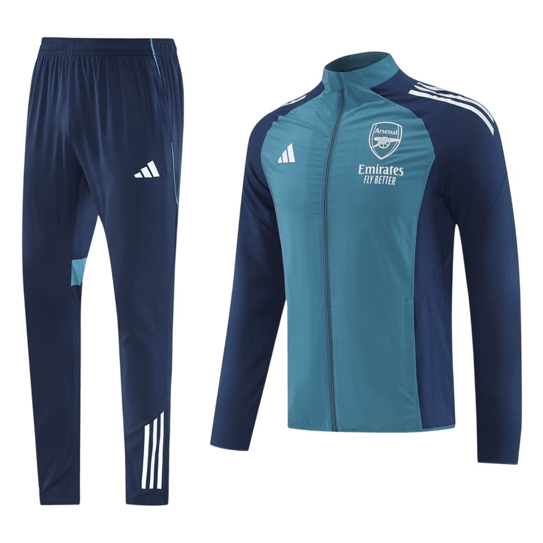 Arsenal Trainingsjack Set(top+broek) 2025/26 Blue - detail