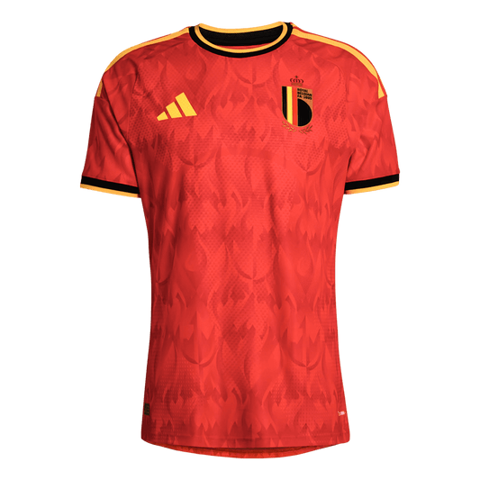 Belgie 2026 spelersversie thuisshirt productbeeld