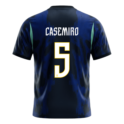 CASEMIRO #5 Maillot de Foot Extérieur Brésil Homme Coupe du Monde 2026