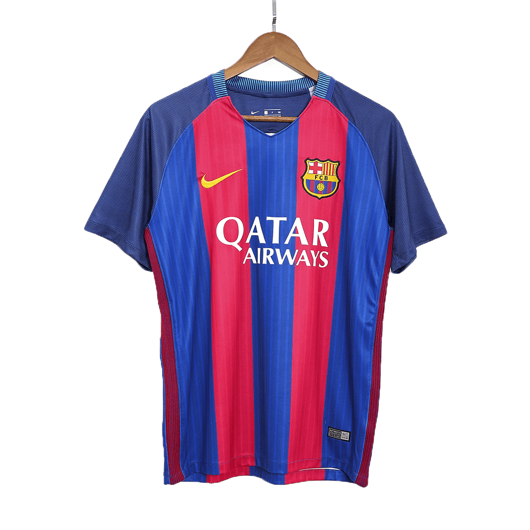MESSI #10 Retro Barcelona thuisshirt 2016/17