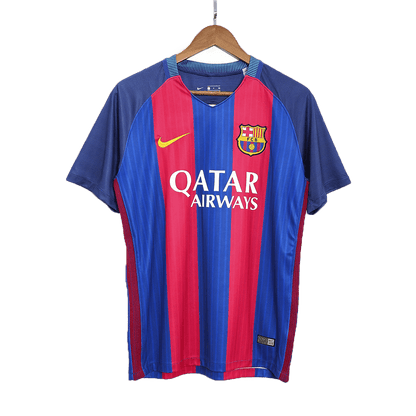 MESSI #10 Retro Barcelona thuisshirt 2016/17