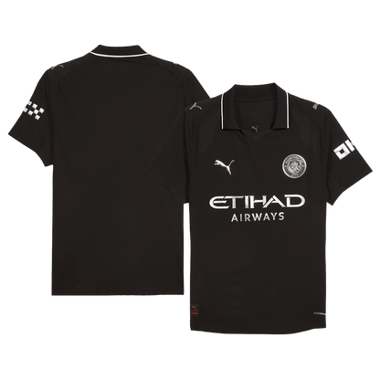 Manchester City Uit Spelersversie Voetbalshirt 2025/26 - Slim Fit - model