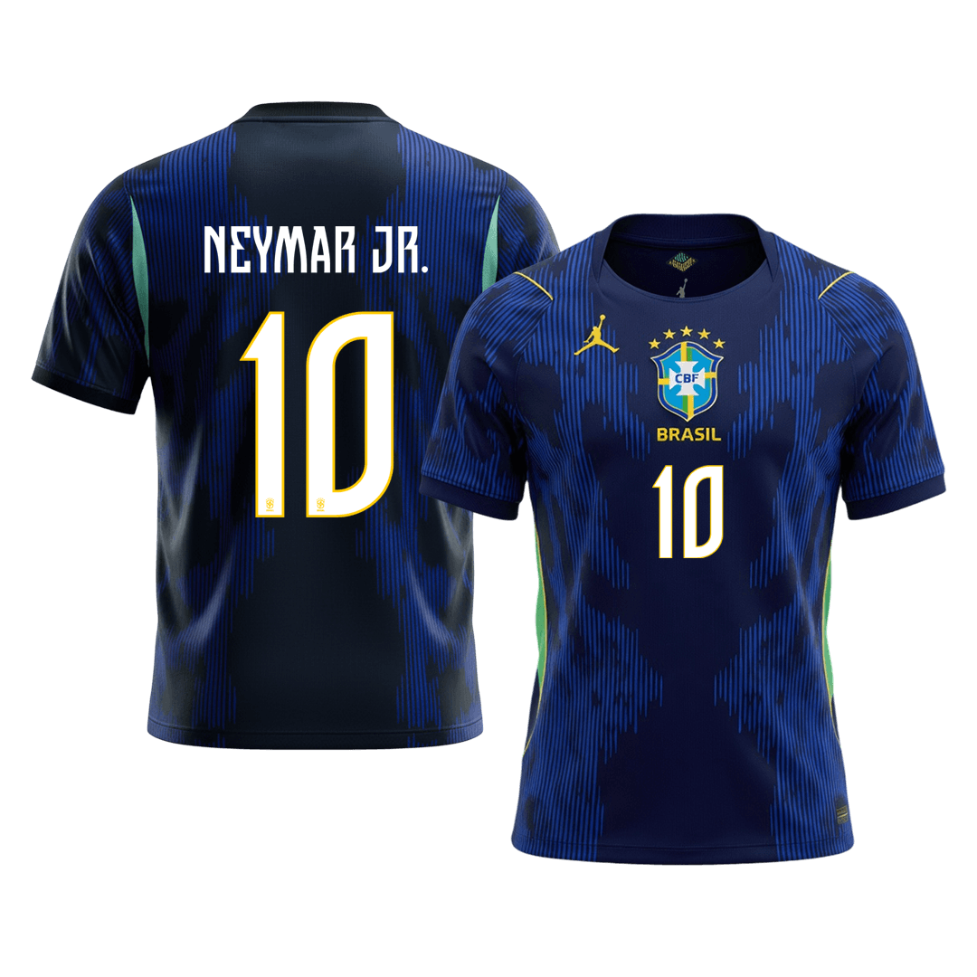 NEYMAR JR. #10 Heren Brazilië uitshirt WK Voetbal 2026