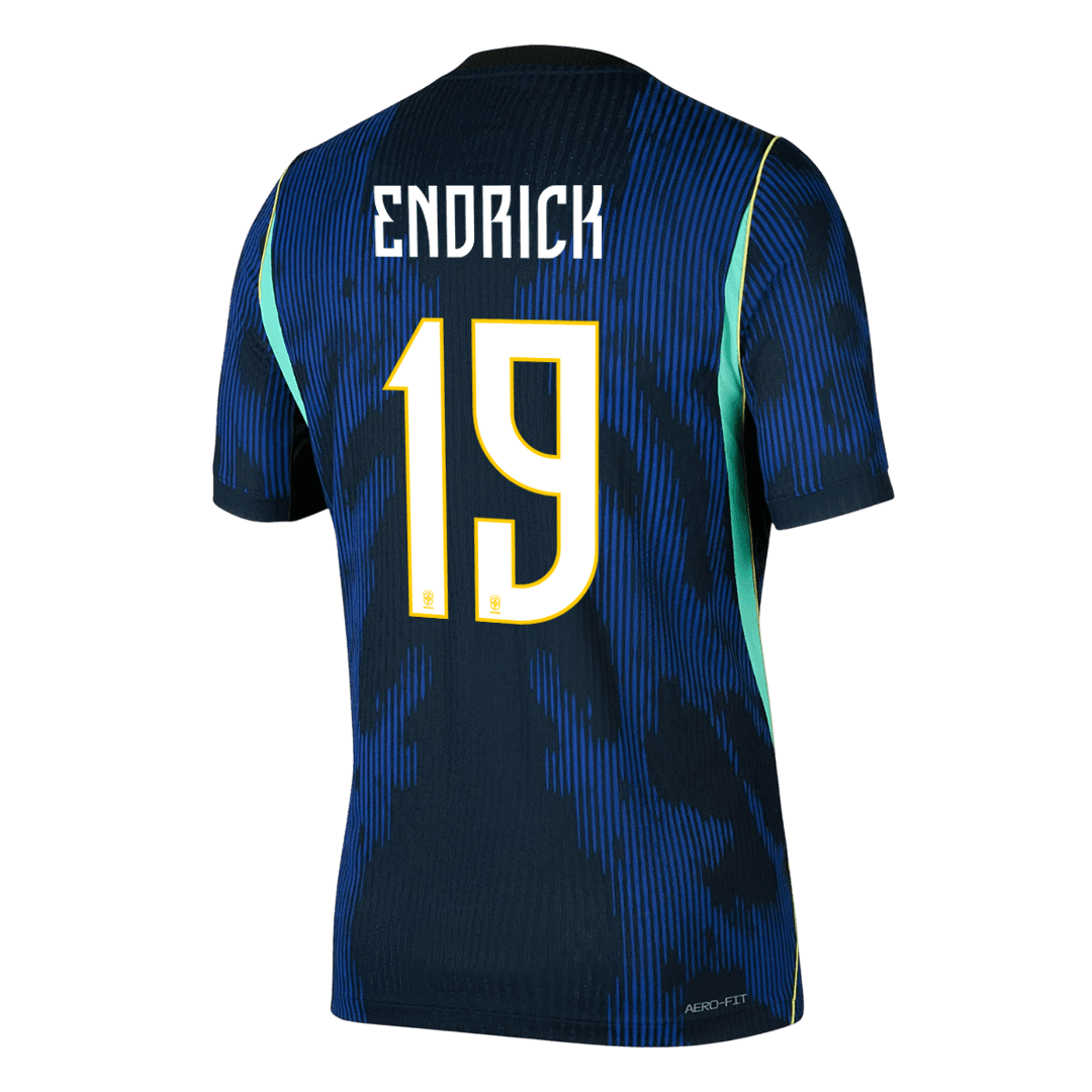 ENDRICK #19 Brazilië Spelersversie uitshirt WK Voetbal 2026 - slim fit