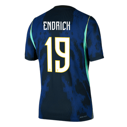 ENDRICK #19 Brazilië Spelersversie uitshirt WK Voetbal 2026 - slim fit