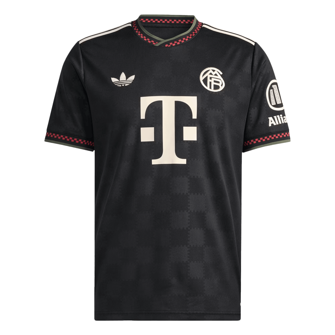 N.JACKSON #11 Heren Bayern Munich Derde Voetbalshirt 2025/26 - achterkant
