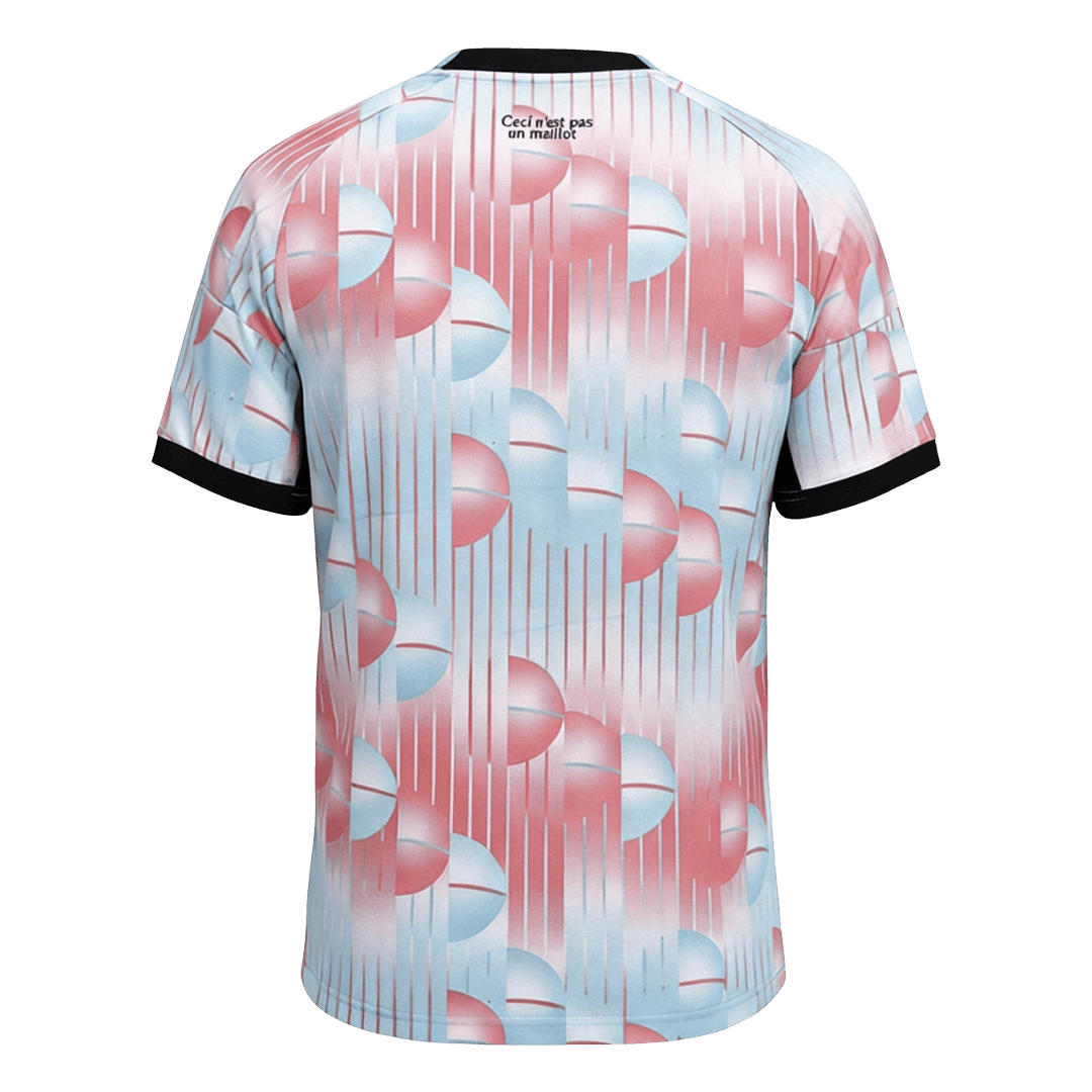 Heren België Uit Voetbalshirt WK Voetbal 2026 - detail