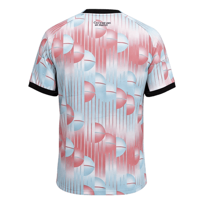 Heren België Uit Voetbalshirt WK Voetbal 2026 - detail