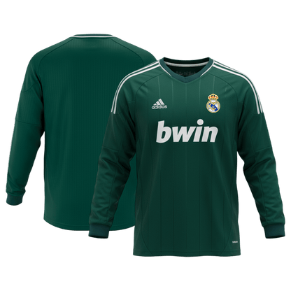 Retro Real Madrid Derde Lange Mouwen Voetbalshirt 2012/13 - detail