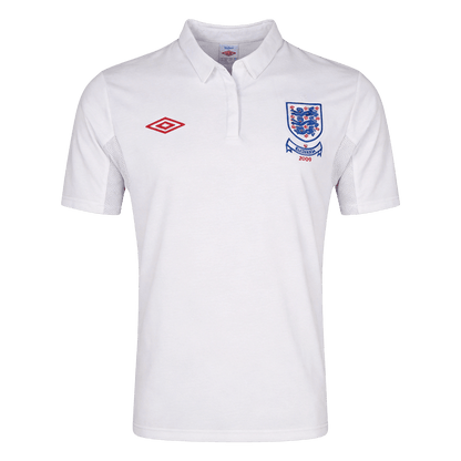 Retro Engeland Thuis Voetbalshirt 2010 - voorkant