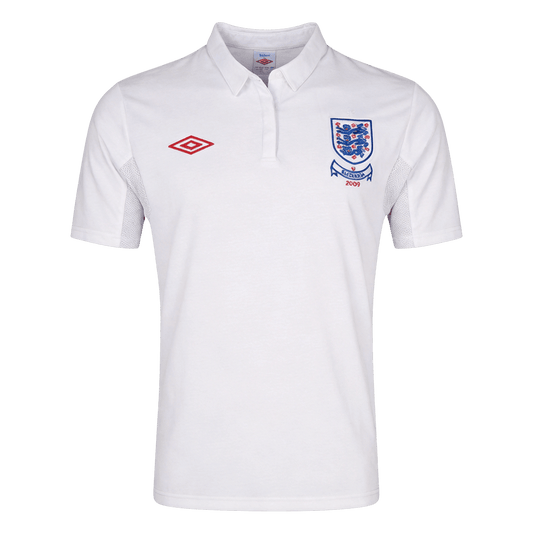 Retro Engeland Thuis Voetbalshirt 2010 - voorkant