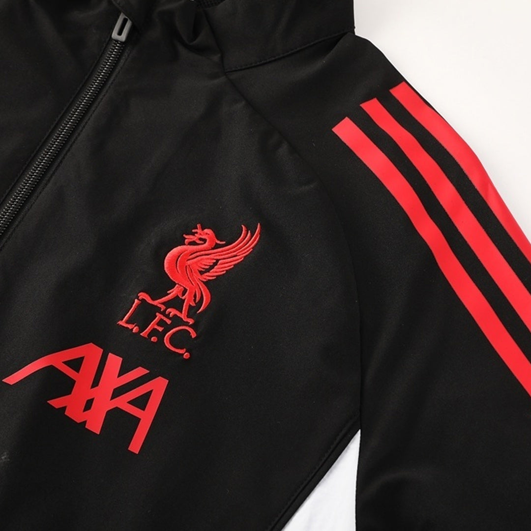 Liverpool Windjack 2025/26 Black - achterkant