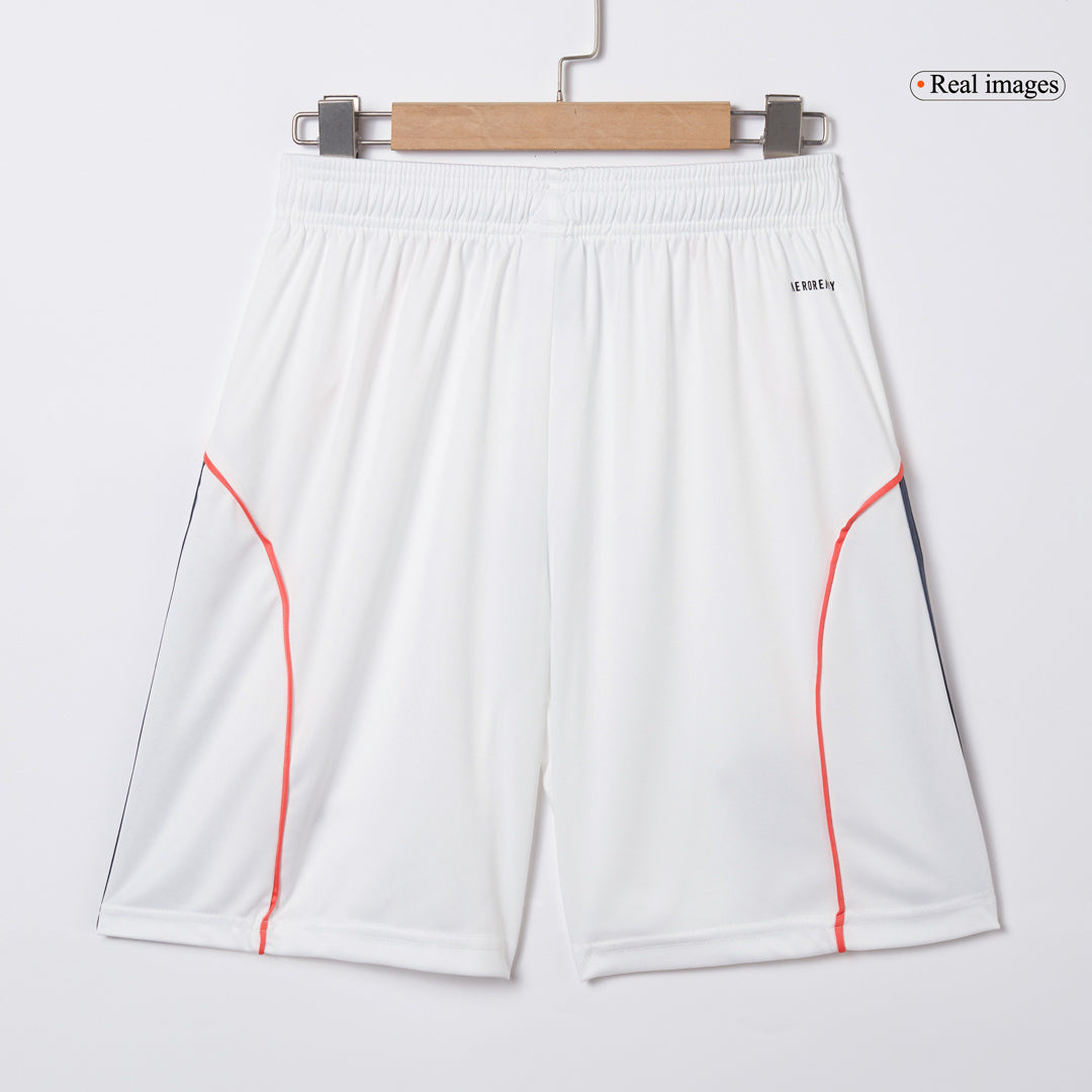 Bayern Munich Away Soccer Shorts 2025/26 White - verpakking