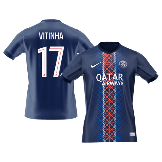 VITINHA #17 Heren PSG Thuis Voetbalshirt 2025/26 [PREMIUM]