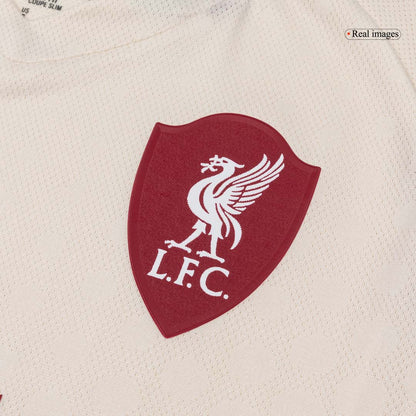 GAKPO #18 Liverpool Uit Spelersversie Voetbalshirt 2025/26 - Slim Fit - extra