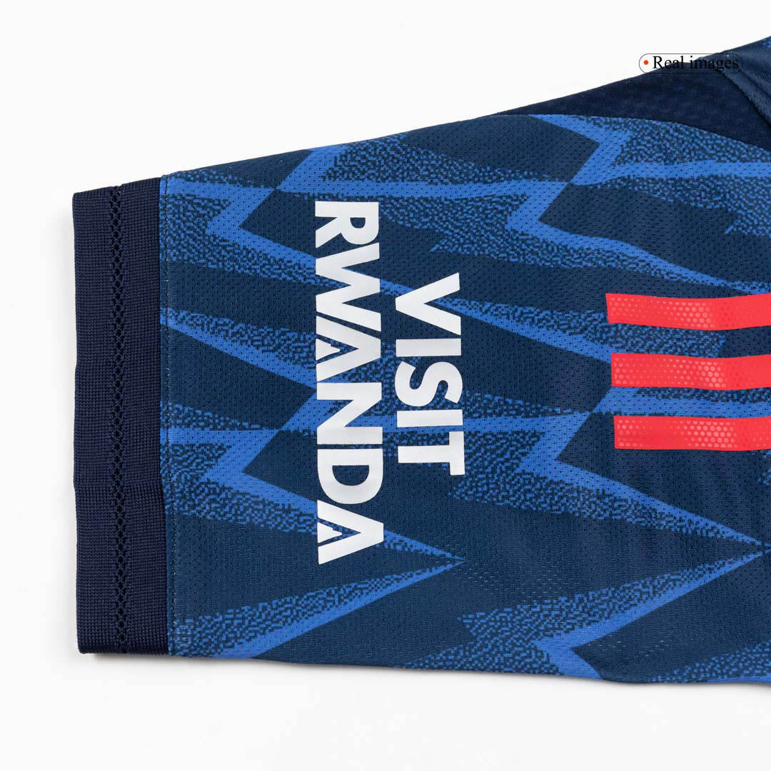 ØDEGAARD #8 Arsenal Uit Spelersversie Voetbalshirt 2025/26 - Slim Fit - detail