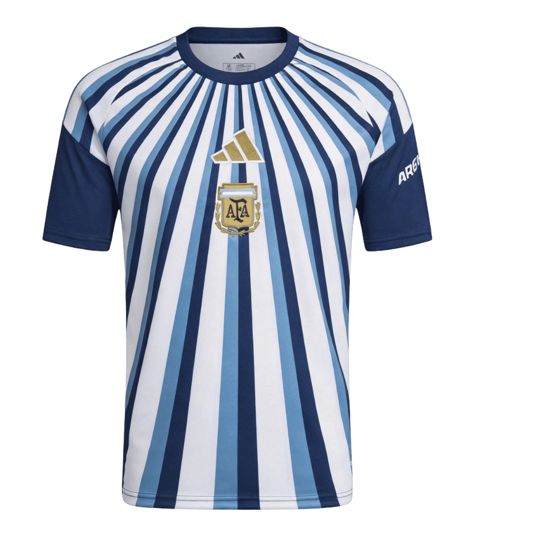 Heren Argentinië Pre-Match Voetbalshirt WK Voetbal 2026 - voorkant
