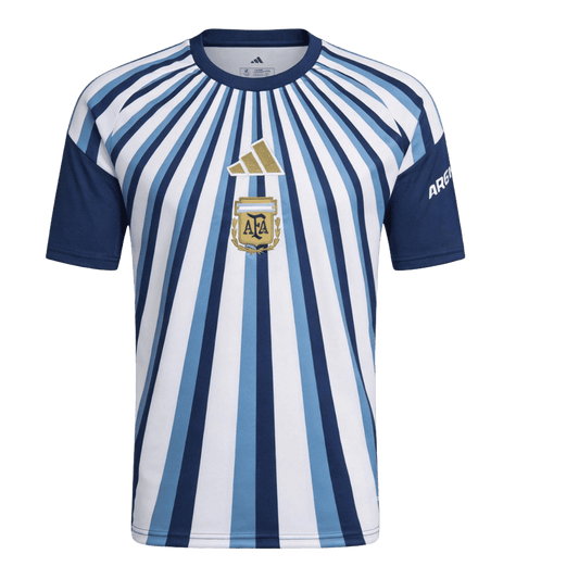 Heren Argentinië Pre-Match Voetbalshirt WK Voetbal 2026 - voorkant