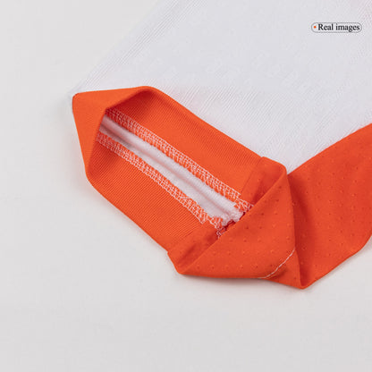 Nederland Uit Spelersversie Voetbalshirt WK Voetbal 2026 - Slim Fit - detail