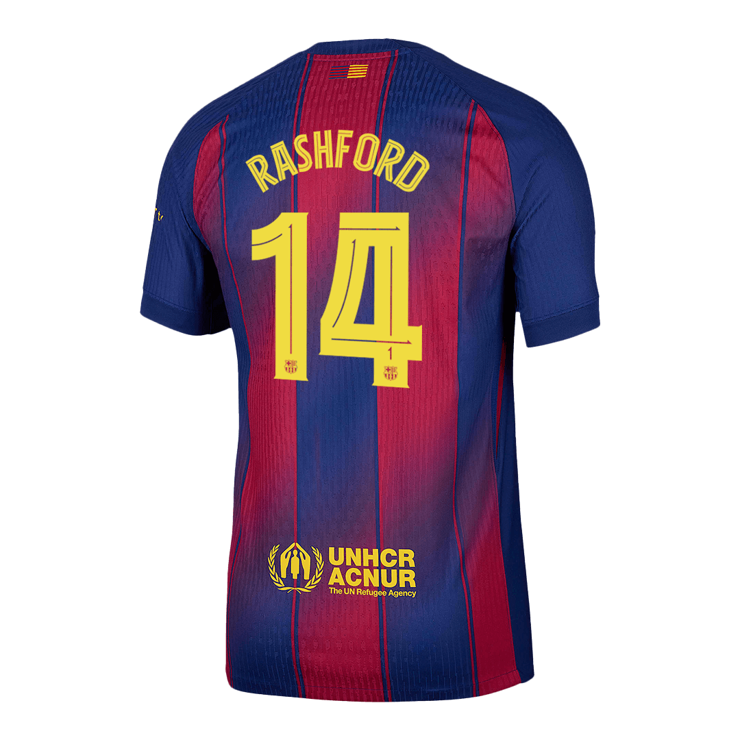 RASHFORD #14 Barcelona Thuis Spelersversie Voetbalshirt 2025/26 - UCL - Slim Fit - foto 13