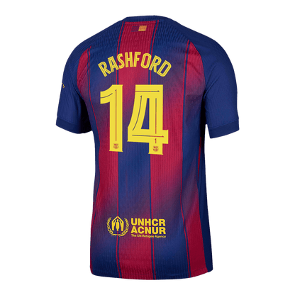 RASHFORD #14 Barcelona Thuis Spelersversie Voetbalshirt 2025/26 - UCL - Slim Fit - foto 13