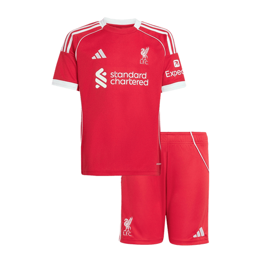 Kinder Liverpool Thuis Tenue 2025/26 football shirt