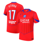 VITINHA #17 Heren PSG derdeshirt 2025/26