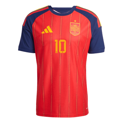 OLMO #10 Spanje Spelersversie thuisshirt WK Voetbal 2026 - slim fit