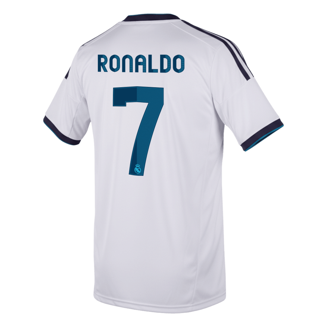 RONALDO #7 Retro Real Madrid thuisshirt 2012/13